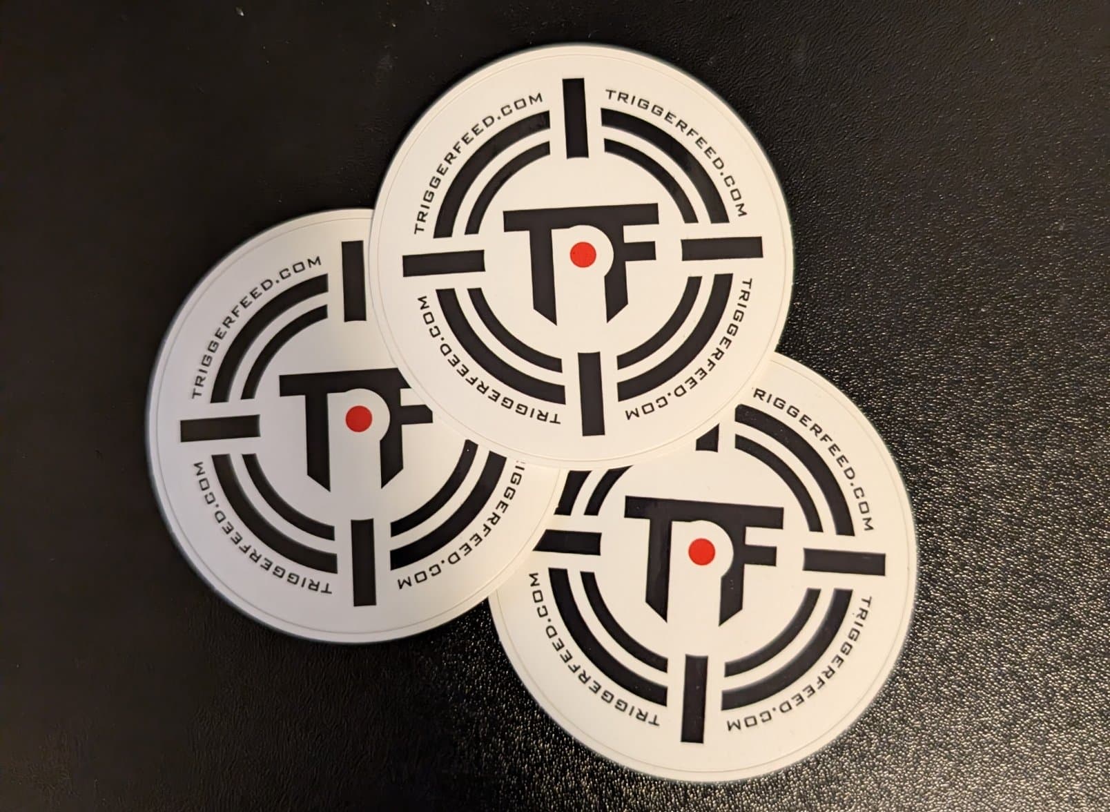 Classic TriggerFeed stickers 3 pack